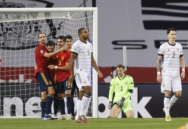 Espanha 6 x 0 Alemanha