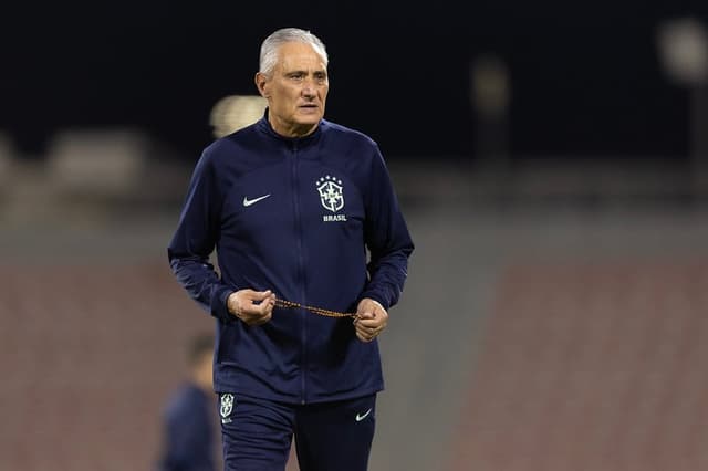 Tite - Treino da Seleção