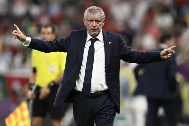 Fernando Santos - Portugal x Uruguai