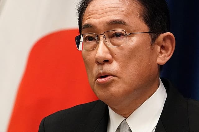 Primeiro Ministro do Japao Fumio Kishida