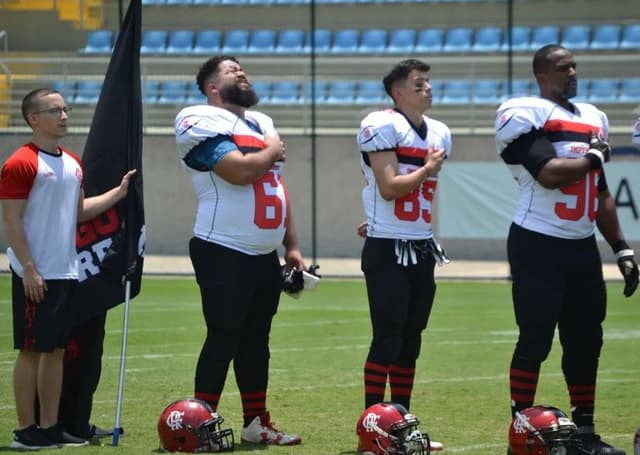 Flamengo Imperadores é o time com mais jogadores convocados para a seleção brasileira de futebol americano