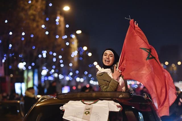 Comemoração Marrocos Champs