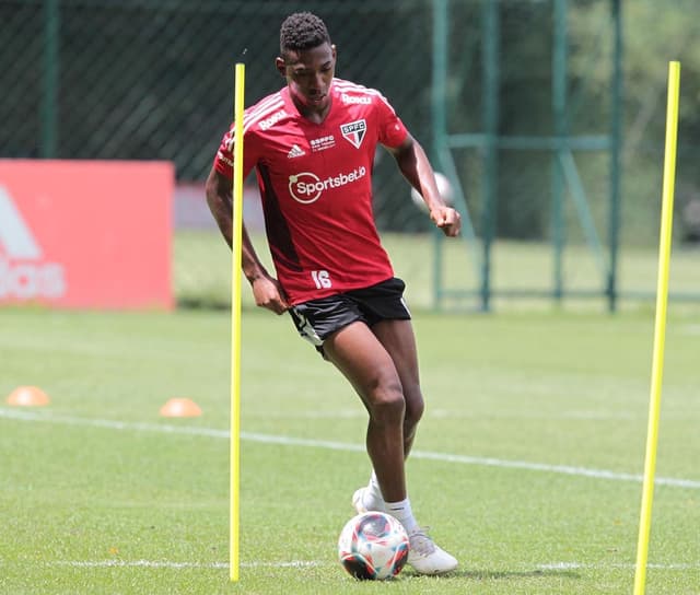 Léo - treino São Paulo