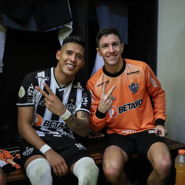 Zaracho e Nacho Fernández - Atlético-MG