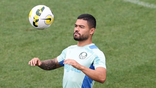 Bruno Tabata - Treino Palmeiras