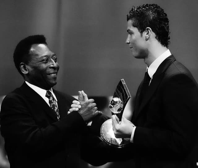 Cristiano Ronaldo e Pelé