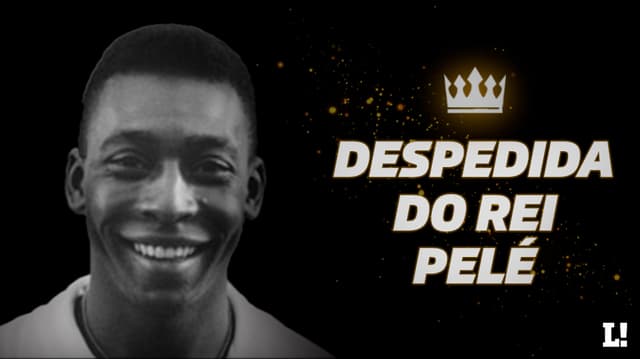 Arte Despedida do Pelé