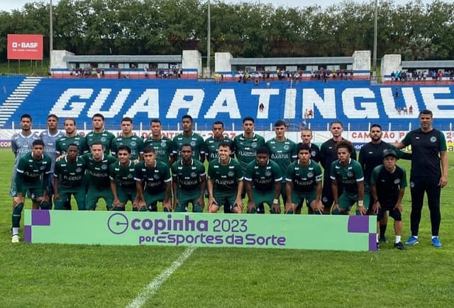 Equipe do Goiás na Copa São Paulo