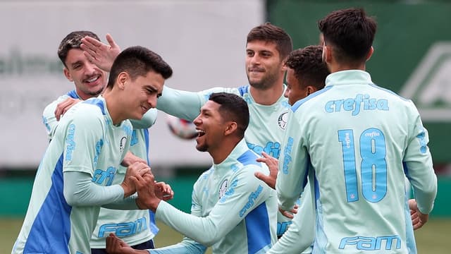 Treino Palmeiras