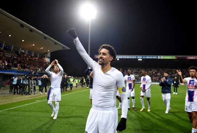 Châteauroux x PSG - Marquinhos