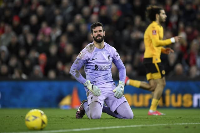 Liverpool x Wolverhampton - Alisson