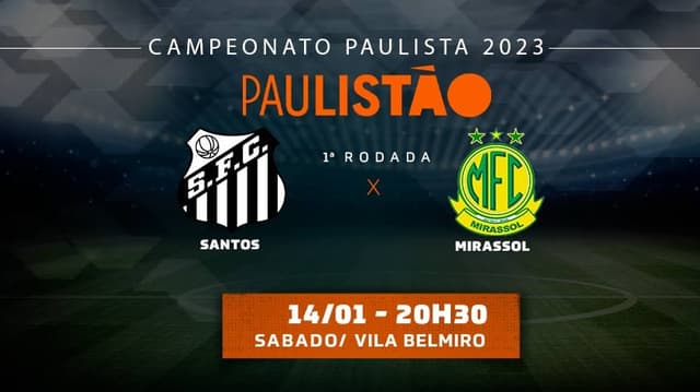 Santos x Mirassol