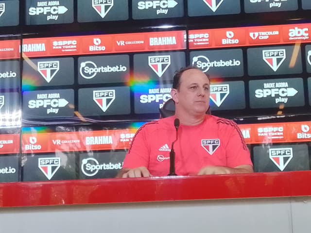 Rogério Ceni - coletiva São Paulo