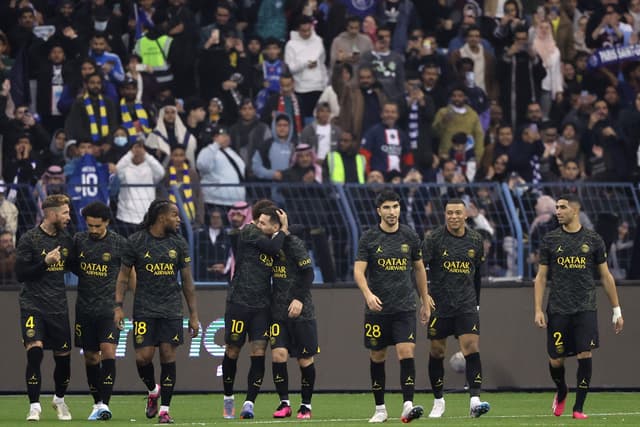 Combinado Saudita x PSG - Messi