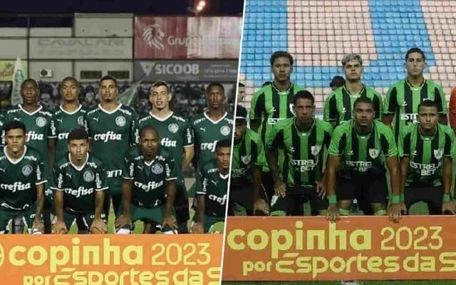 Palmeiras x América-MG Copinha