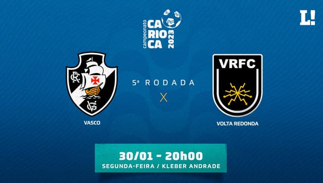 Nota Ficha Vasco X Volta Redonda