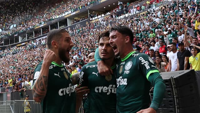 Comemoração Palmeiras Supercopa