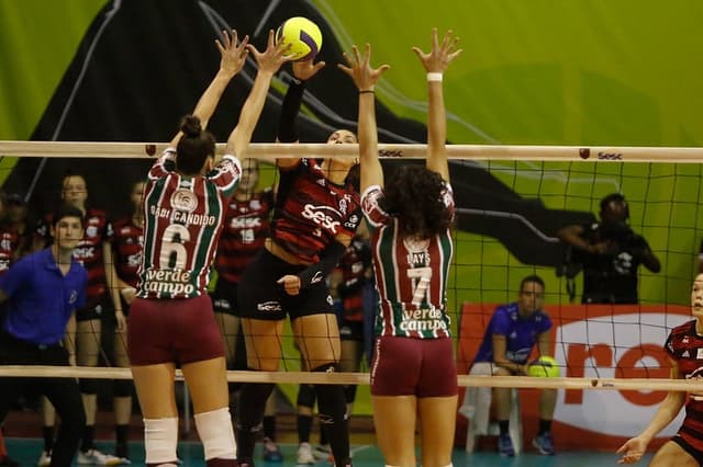 flamengo x fluminense volei