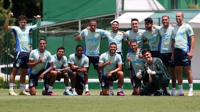 Treino Palmeiras