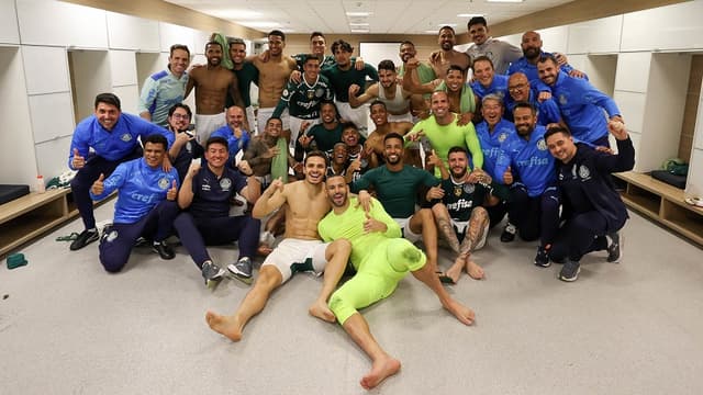 Corinthians x Palmeiras - Vestiário Palmeiras Neo Química Arena