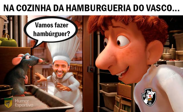 Meme: Hamburgueria do Vasco