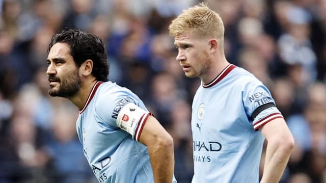 Gundogan e De Bruyne - Manchester City