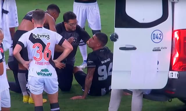 Vasco x Botafogo Ambulancia