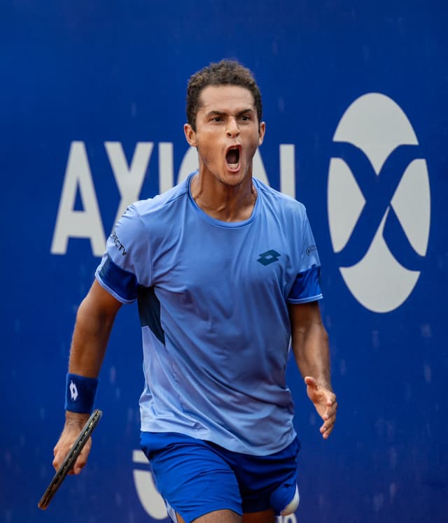 Juan Pablo Varillas vibra em vitória no ATP de Buenos Aires