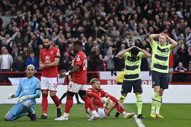 Nottingham Forest x Manchester City