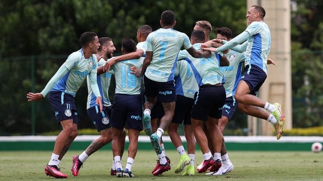 Treino Palmeiras