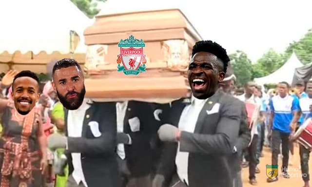 Meme: Liverpool x Real Madrid