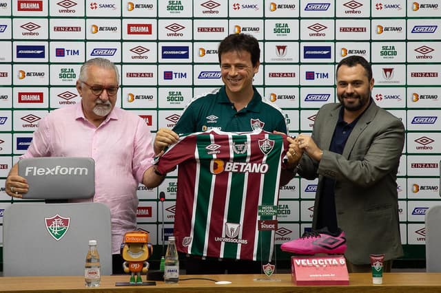 Paulo Angioni, Fernando Diniz e Mario Bittencourt - Fluminense