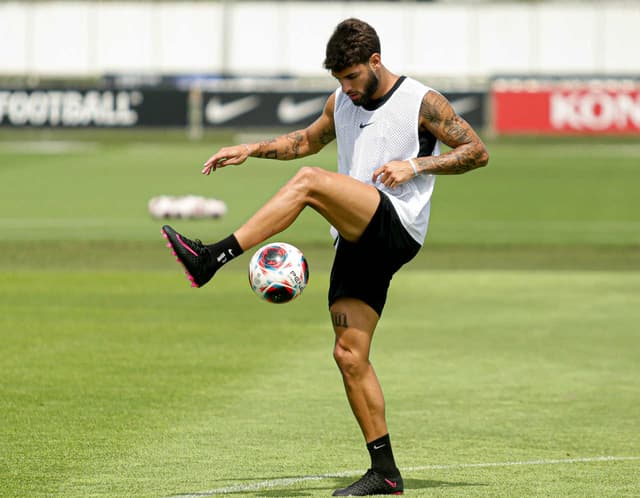 Yuri Alberto - Treino Corinthians