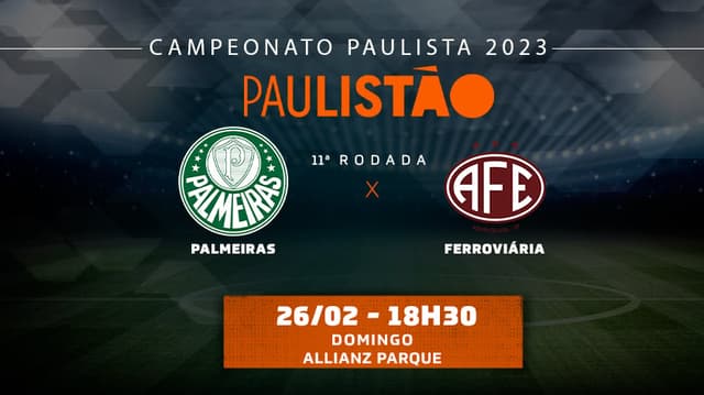 TR - Palmeiras x Ferroviária