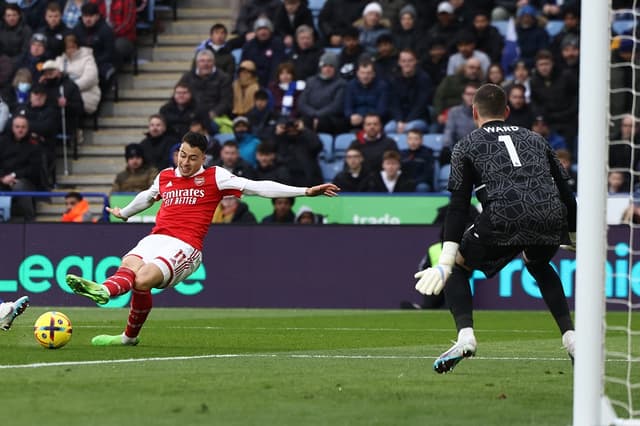 Leicester x Arsenal - Gabriel Martinelli