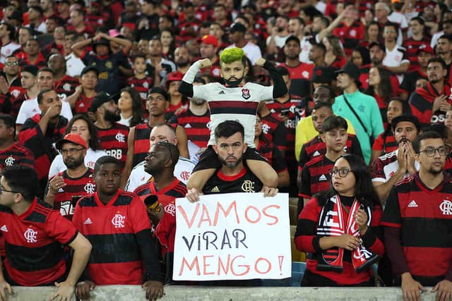 torcida flamengo atlético-mg 2022 copa do brasil maracana