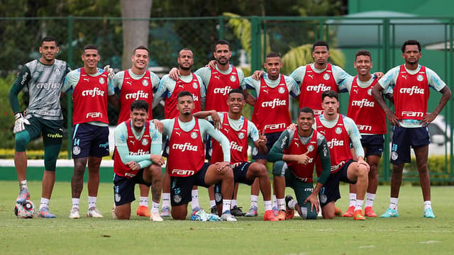 Elenco Palmeiras - Treinamento 04/03/2023