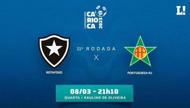 Tempo Real Botafogo x Portuguesa Rj Carioca