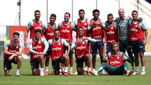 Treino Palmeiras Elenco