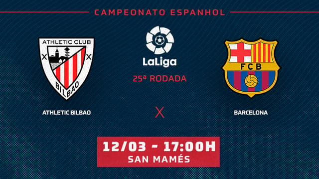 Chamada - Athletic Bilbao x Barcelona