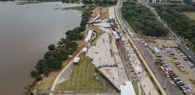 Pista de skate em Porto Alegre