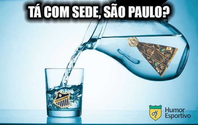 Meme: São Paulo x Água Santa