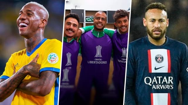 Talisca, Scarpa e Neymar