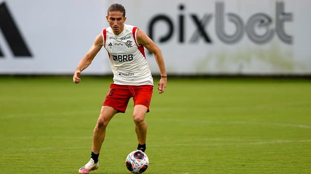 Filipe Luis - Treino Flamengo