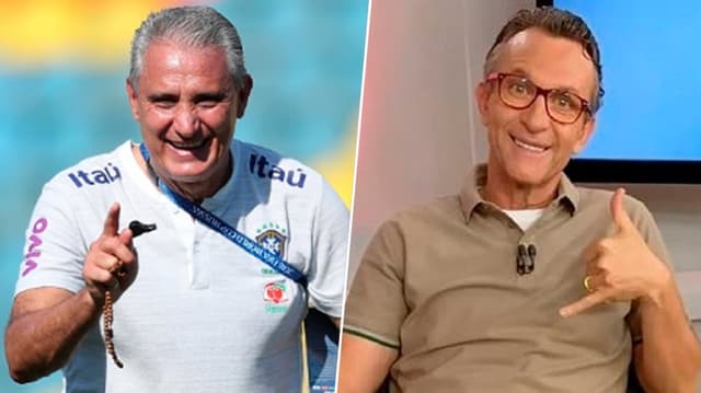 Tite e Craque Neto