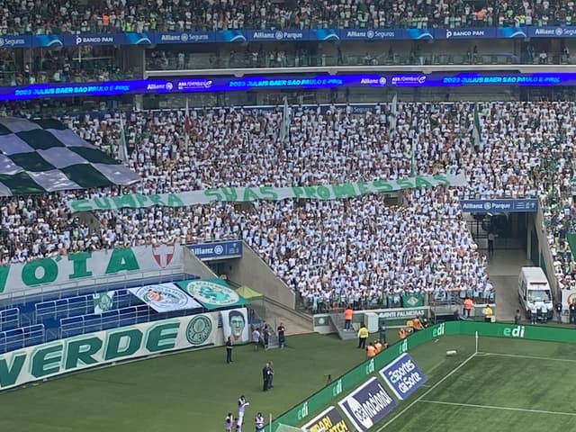 Palmeiras x Ituano - Protesto Mancha Verde