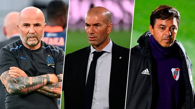 Sampaoli, Zidane e Marcelo Gallardo