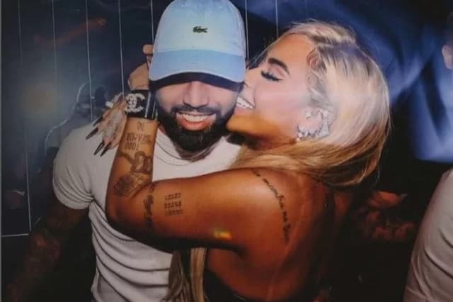 Gabigol  e Rafaela