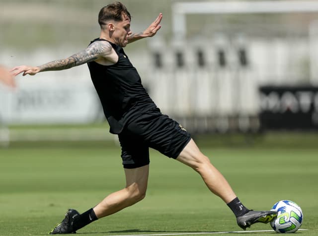 Chrystian Barletta - Treino Corinthians 22/03