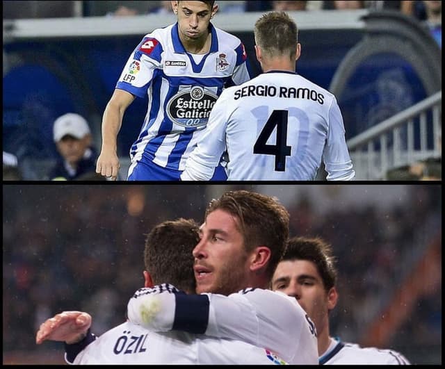 Sergio Ramos e Ozil